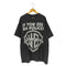 ICE DOUT If You See Da Police Warn A Brother 企業ロゴ クルーネックTシャツ メンズ  3XL